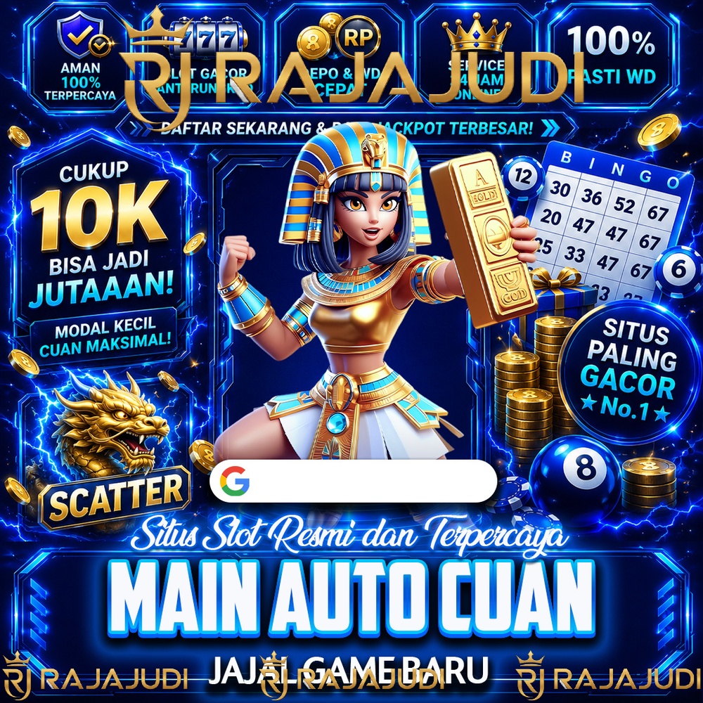 RAJAJUDI: Situs Slot Gacor 777 untuk Game Populer dan Pilihan Jackpot